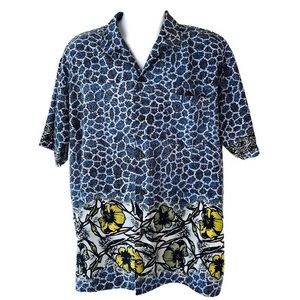 Ocean Current Men’s Size Large Hawaiian Shirt